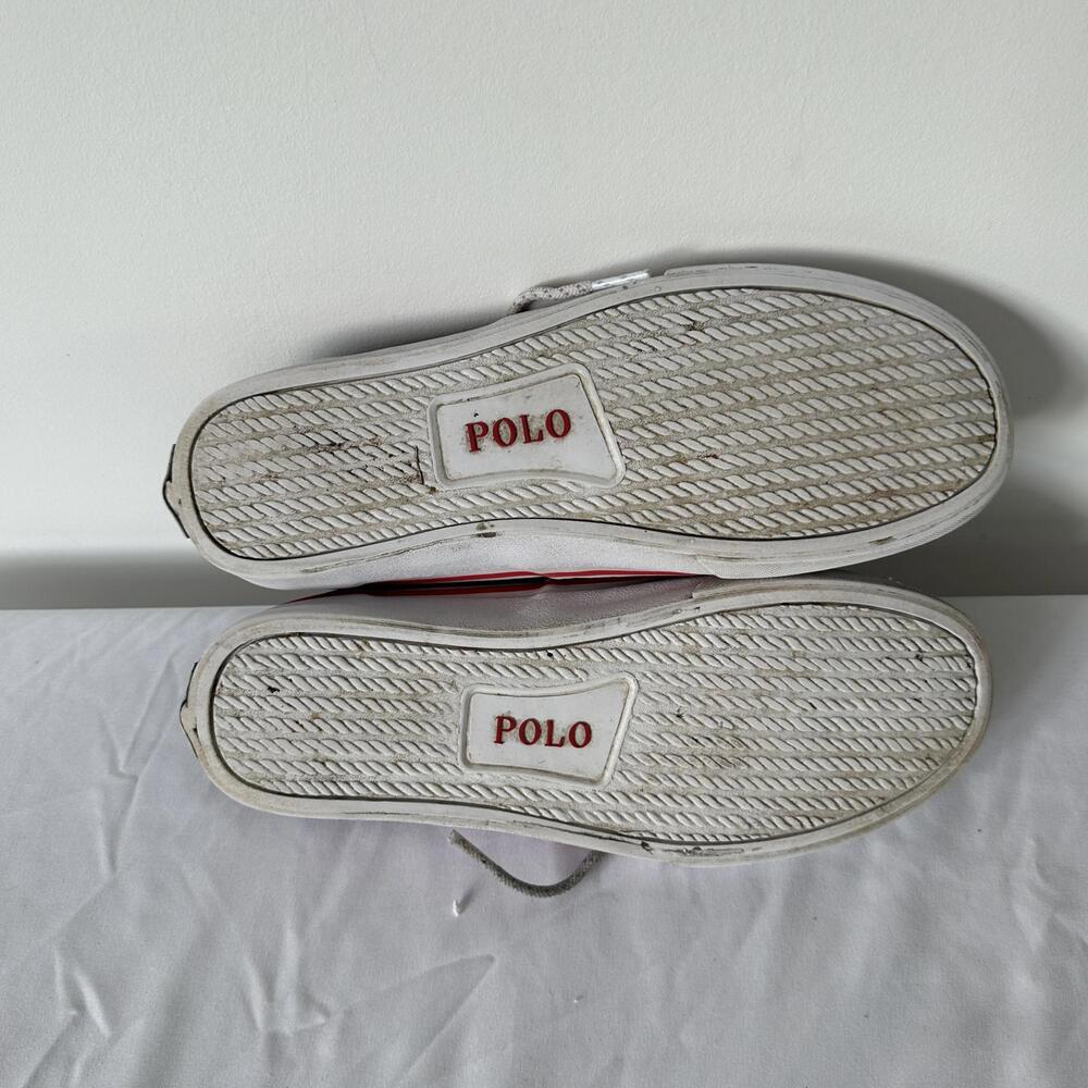 Polo Ralph Lauren Men's Navy Canvas Sneakers - 7.5 - Picture 6 of 7